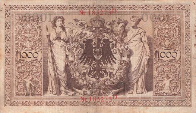 1000 Mark 1906 WD ro.26